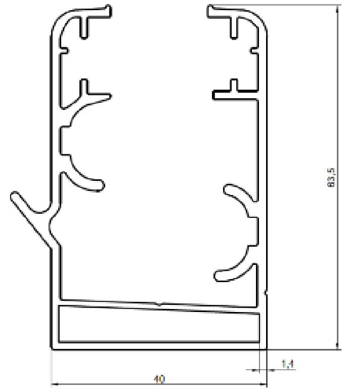 GOLD İNCE  OLUKLU KASA