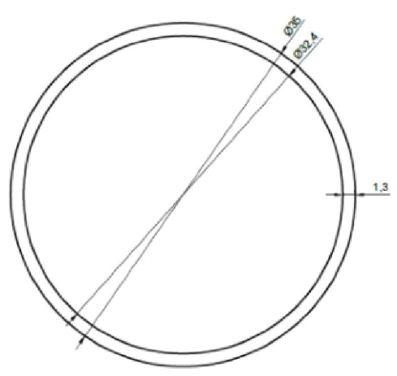 35'LİK KÜPEŞTE BORU