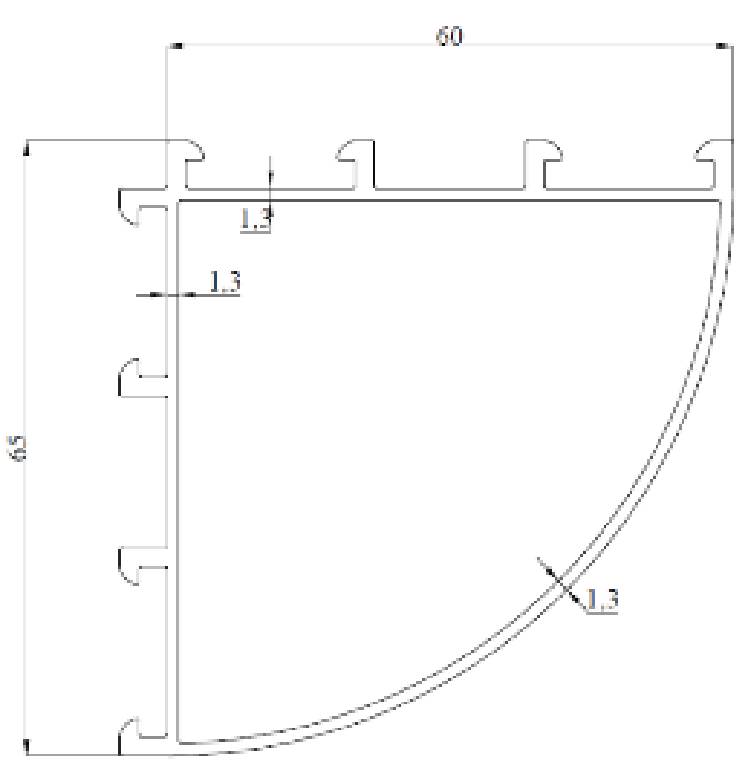 C60 KÖŞE PROFİLİ