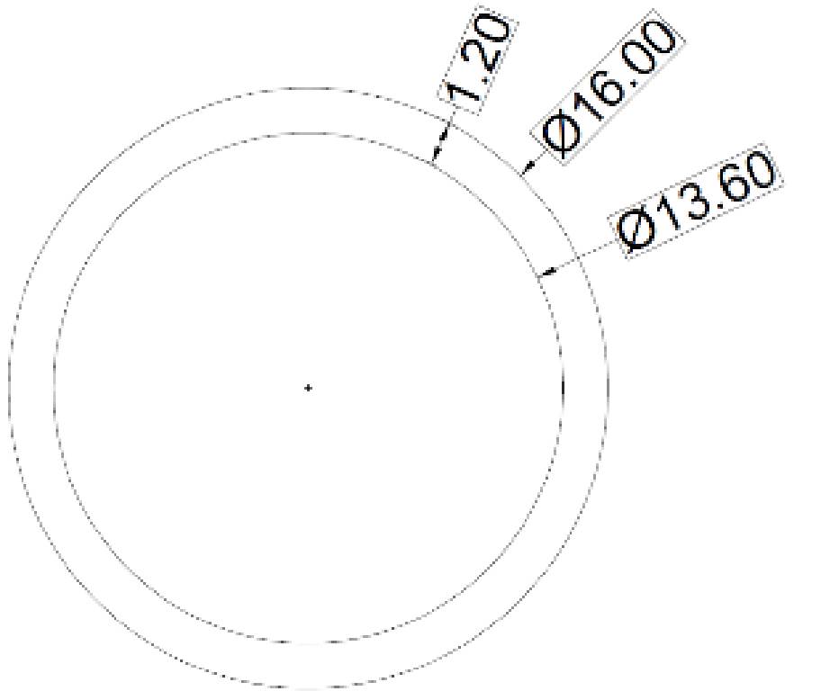 16'LIK KÜPEŞTE BORU