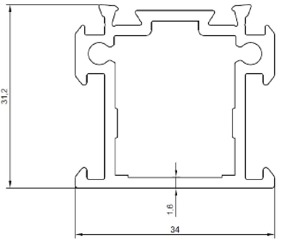 ISI BARİYERLİ T KASA (1,6 mm)