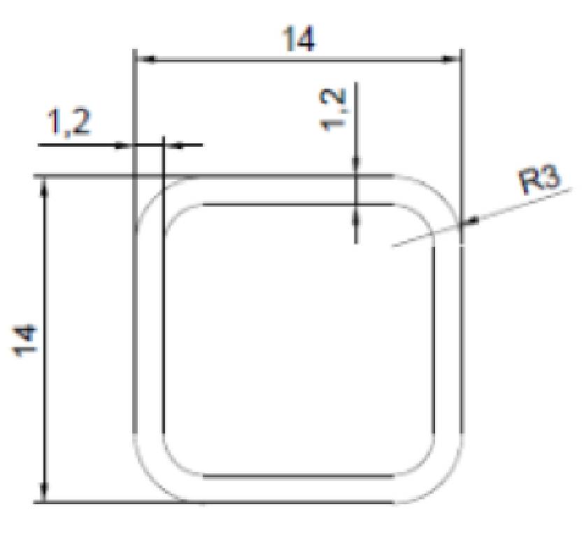 14X14 KARE KÜPEŞTE