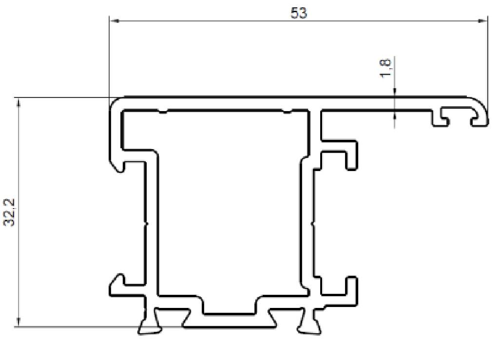 ISI BARİYERLİ  PENCERE KANAT TİJLİ (1,8 mm)