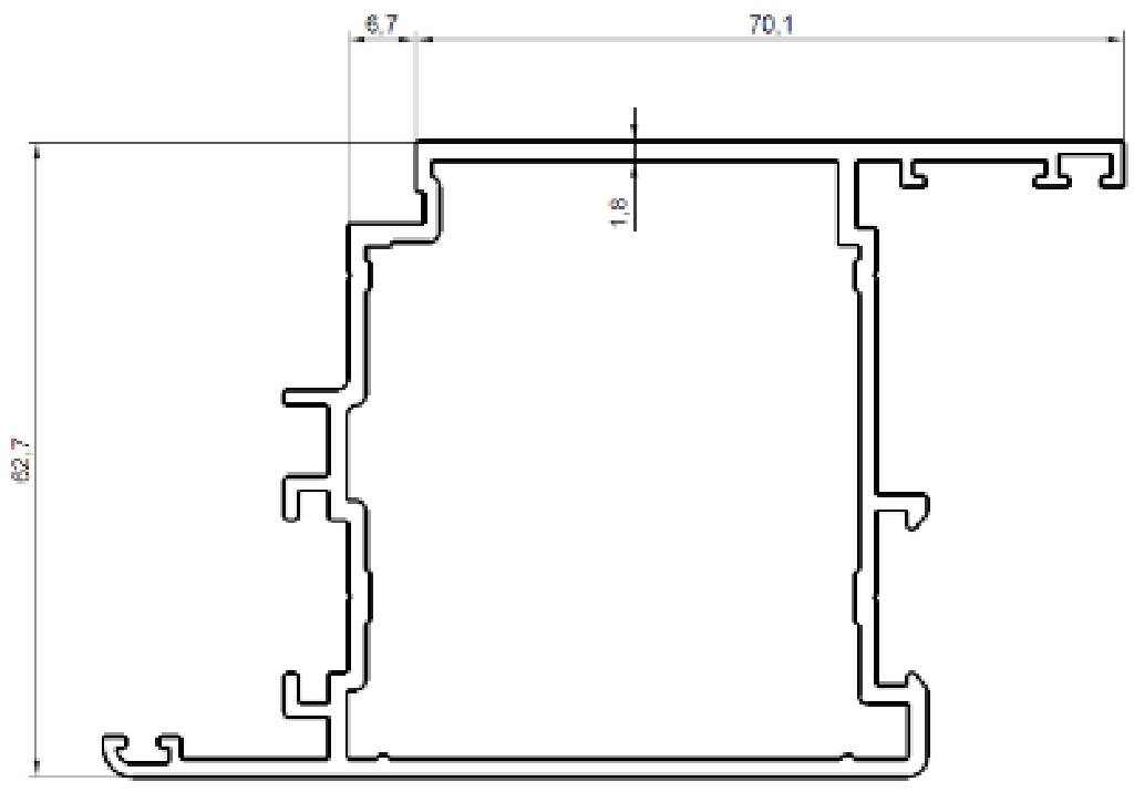 YALITIMSIZ KAPI KANAT (1,8 mm)
