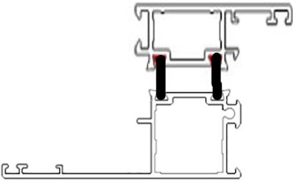 ISI BARİYERLİ  PERVAZLI KANAT (1,6 mm)