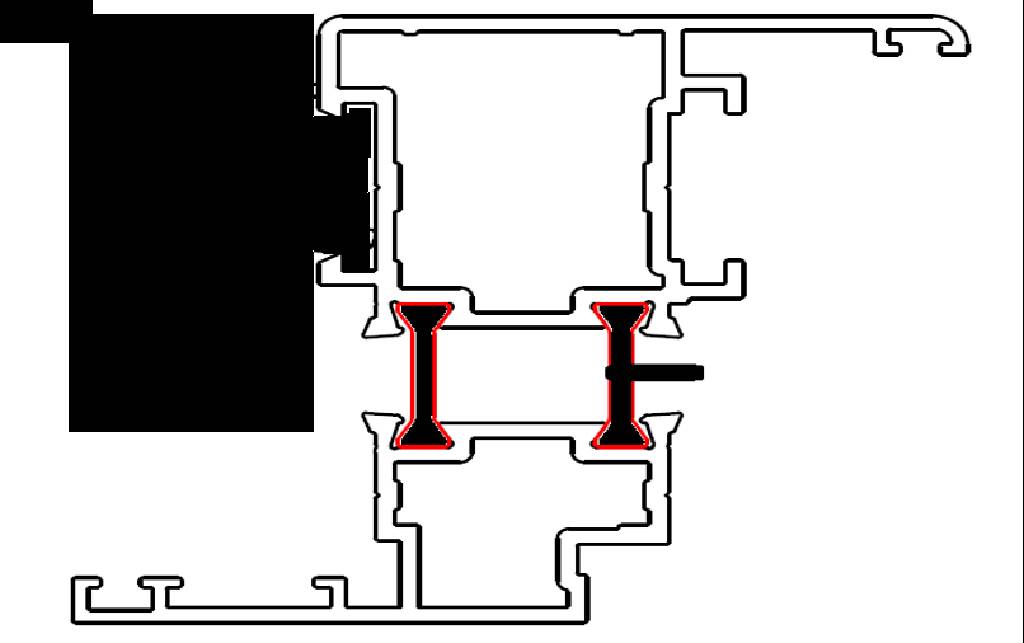 ISI BARİYERLİ  PENCERE KANAT TİJLİ (1,6 mm)