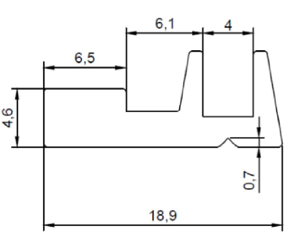 SİSTEM 55 CEPHE KASET TİJİ