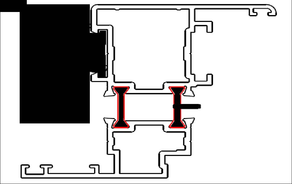 ISI BARİYERLİ  PENCERE KANAT TİJLİ (1,8 mm)
