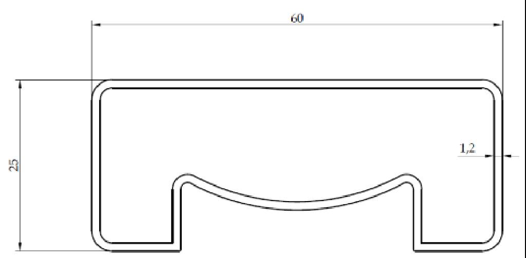 60X25 KARE KÜPEŞTE UZUN (1,2 mm)