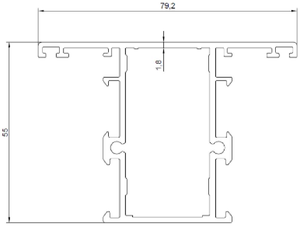 YALITIMSIZ T KASA (1,8 mm)